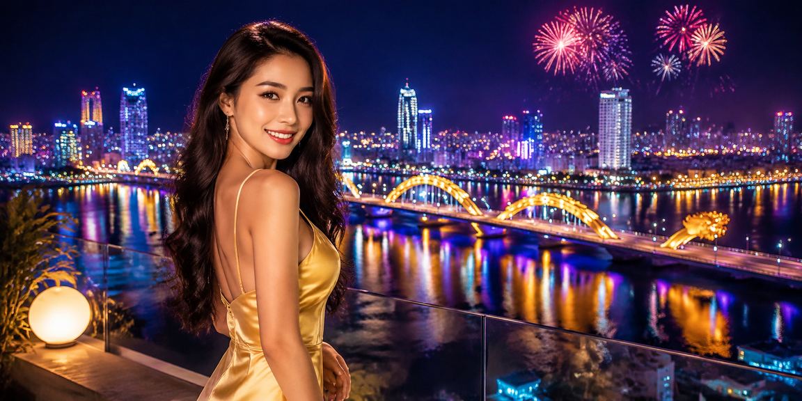 Khung cảnh Đà Nẵng về đêm gợi trải nghiệm xem thể thao trên di động