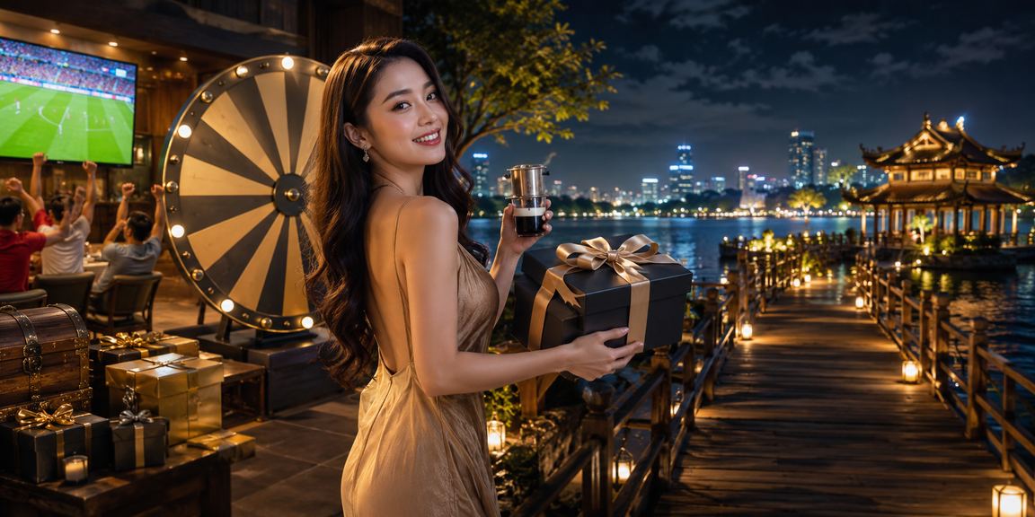 Quán cà phê Hà Nội gợi trải nghiệm đọc luật roulette trên điện thoại