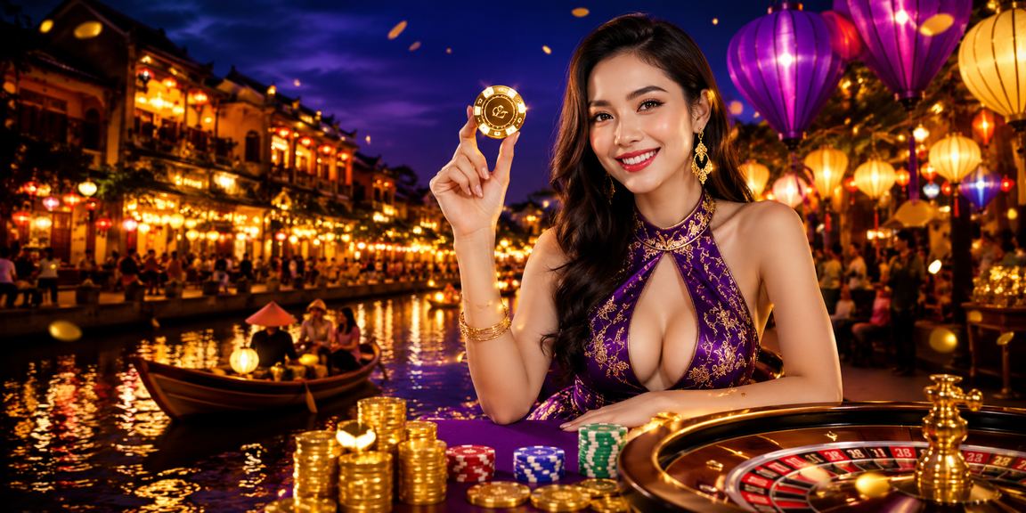 Không gian đèn lồng Hội An gợi cảm hứng mở tài khoản giải trí trực tuyến